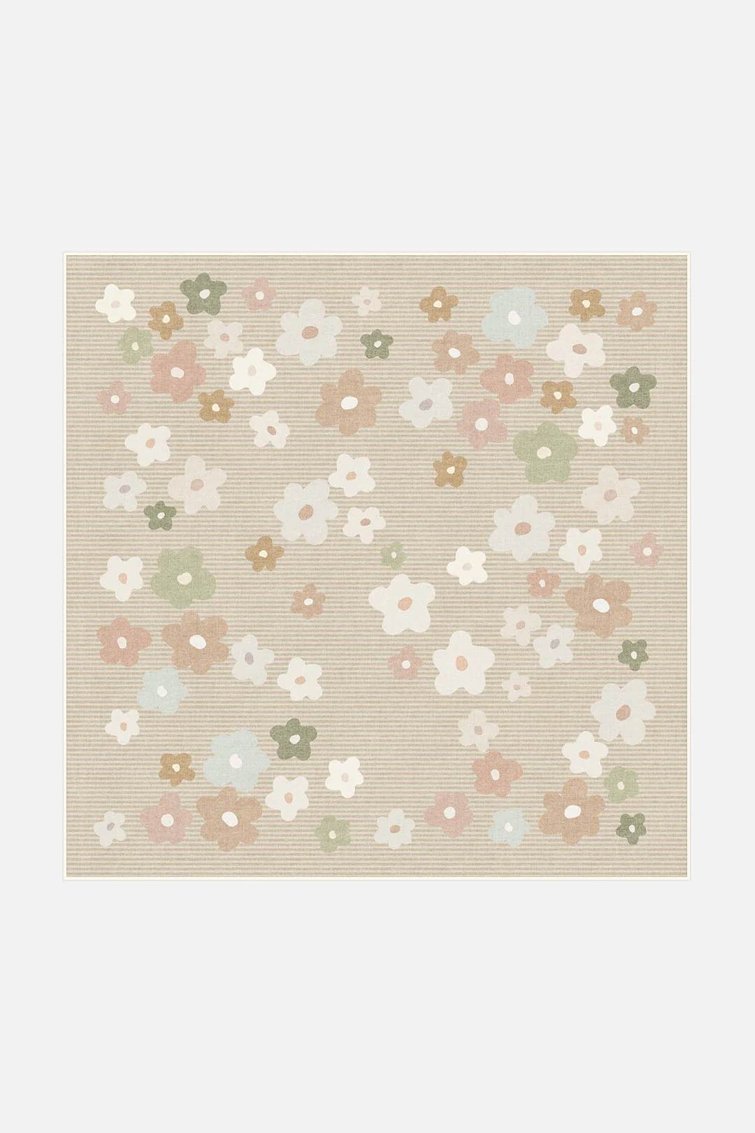 Bloemenweide Taupe Vloerkleed - Image 11