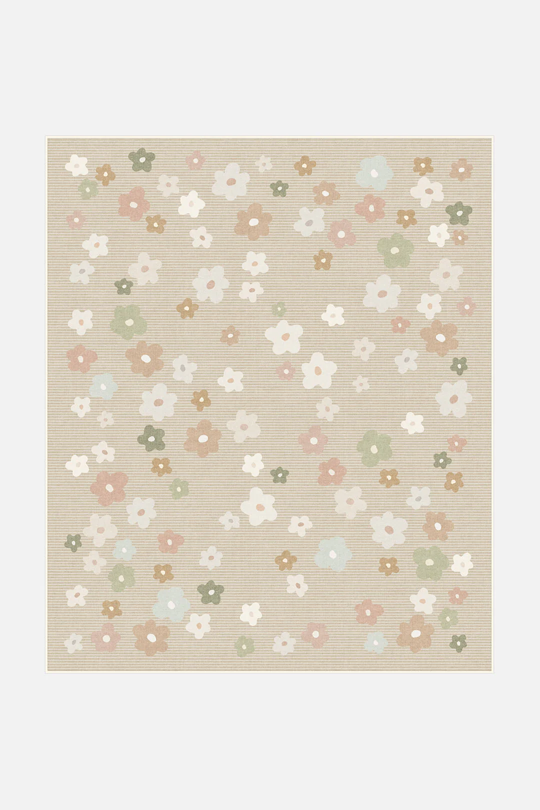 Bloemenweide Taupe Vloerkleed - Image 14