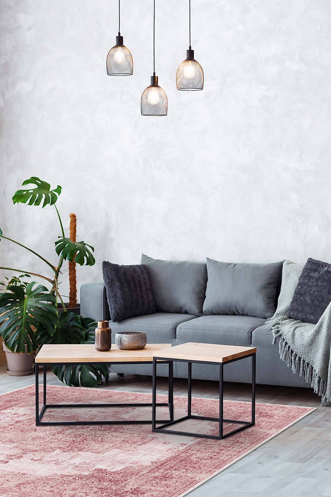 Helia Granaat Vloerkleed - Image 17
