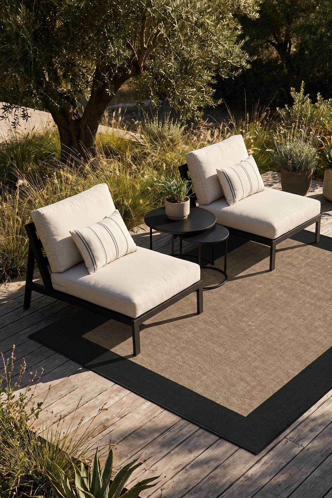 Jute-Haptiek Alisa Espresso Vloerkleed - Image 6