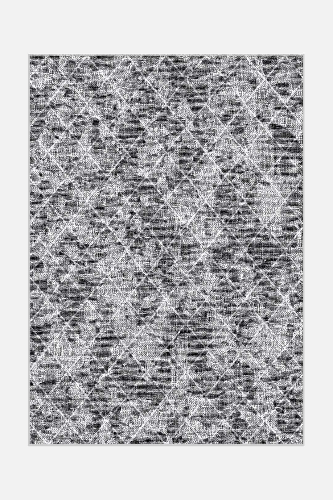 Jute-Haptiek Amy Platina Grijs Vloerkleed
