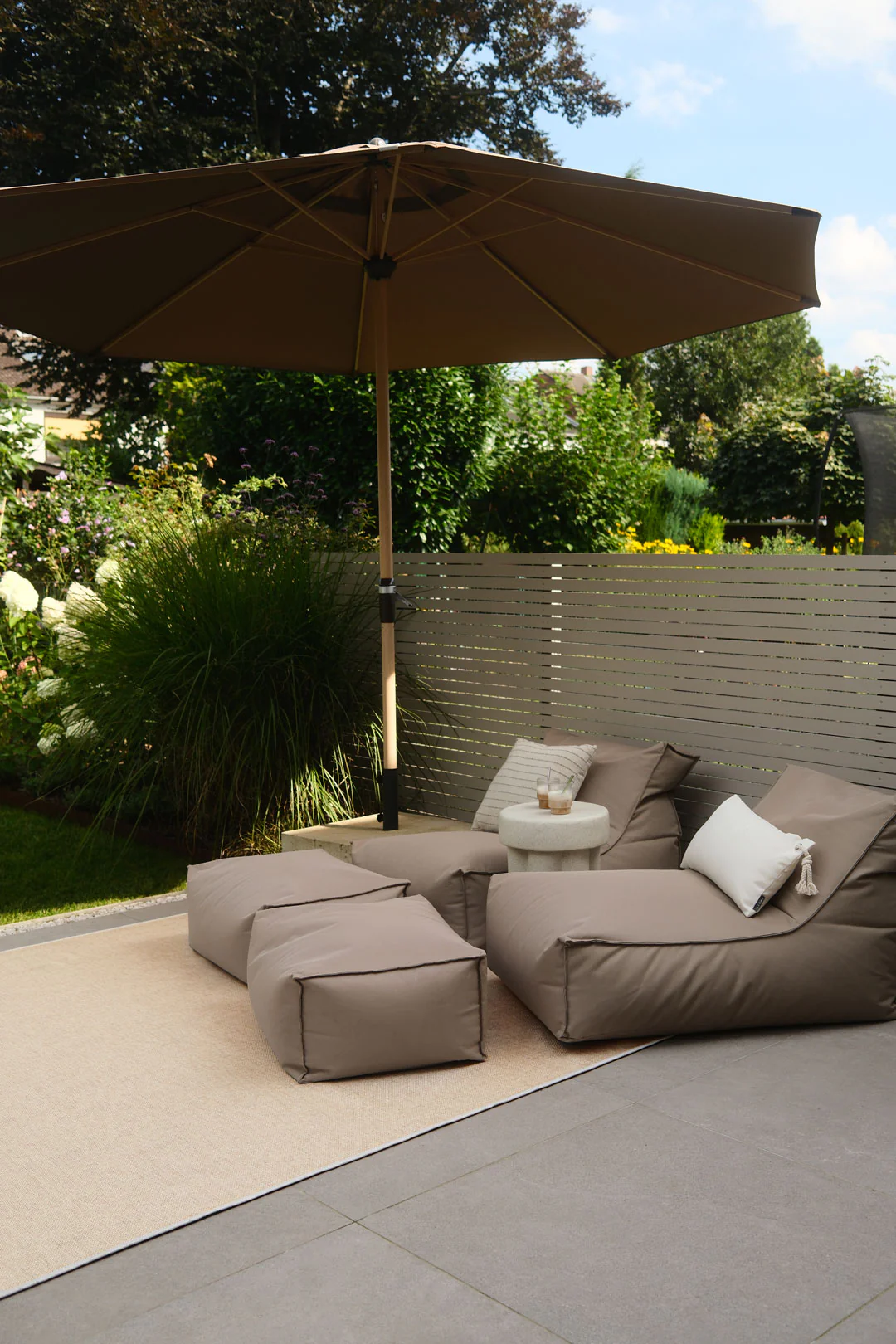Jute-Haptiek Mono Crème Vloerkleed - Image 5