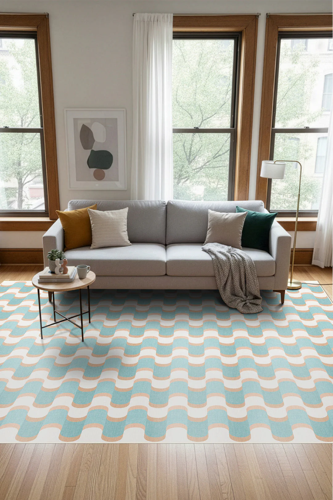 Linea Pastel Vloerkleed - Image 4