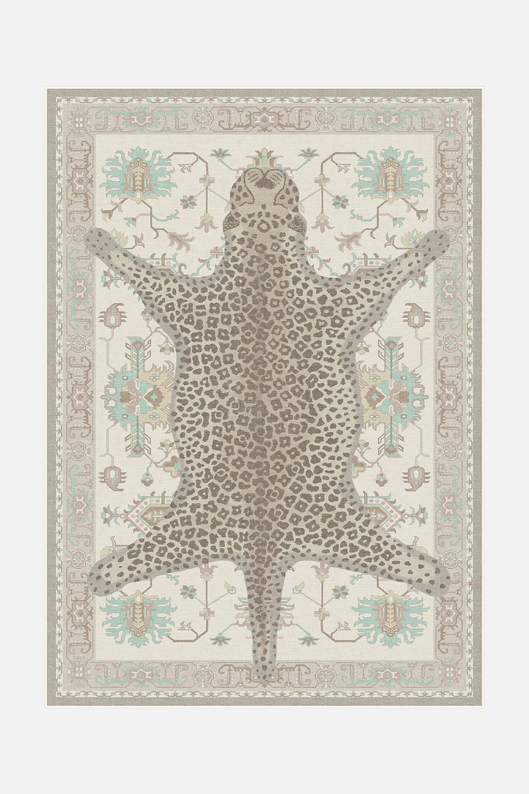 Luipaard Beige Vloerkleed