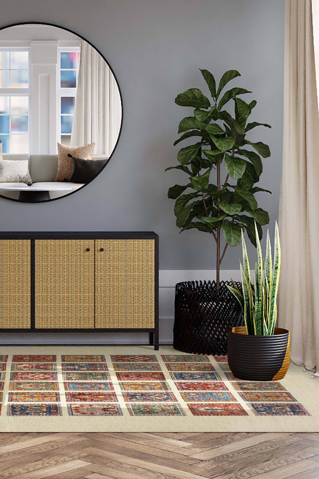 Mosaik Terra Vloerkleed - Image 4