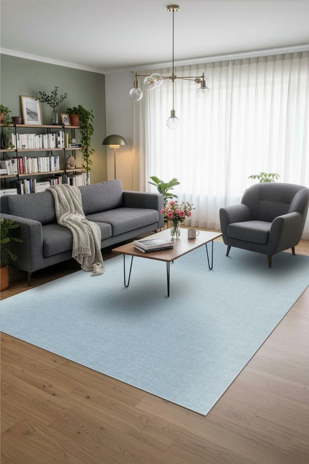 Ombra Hemelsblauw Vloerkleed - Image 17