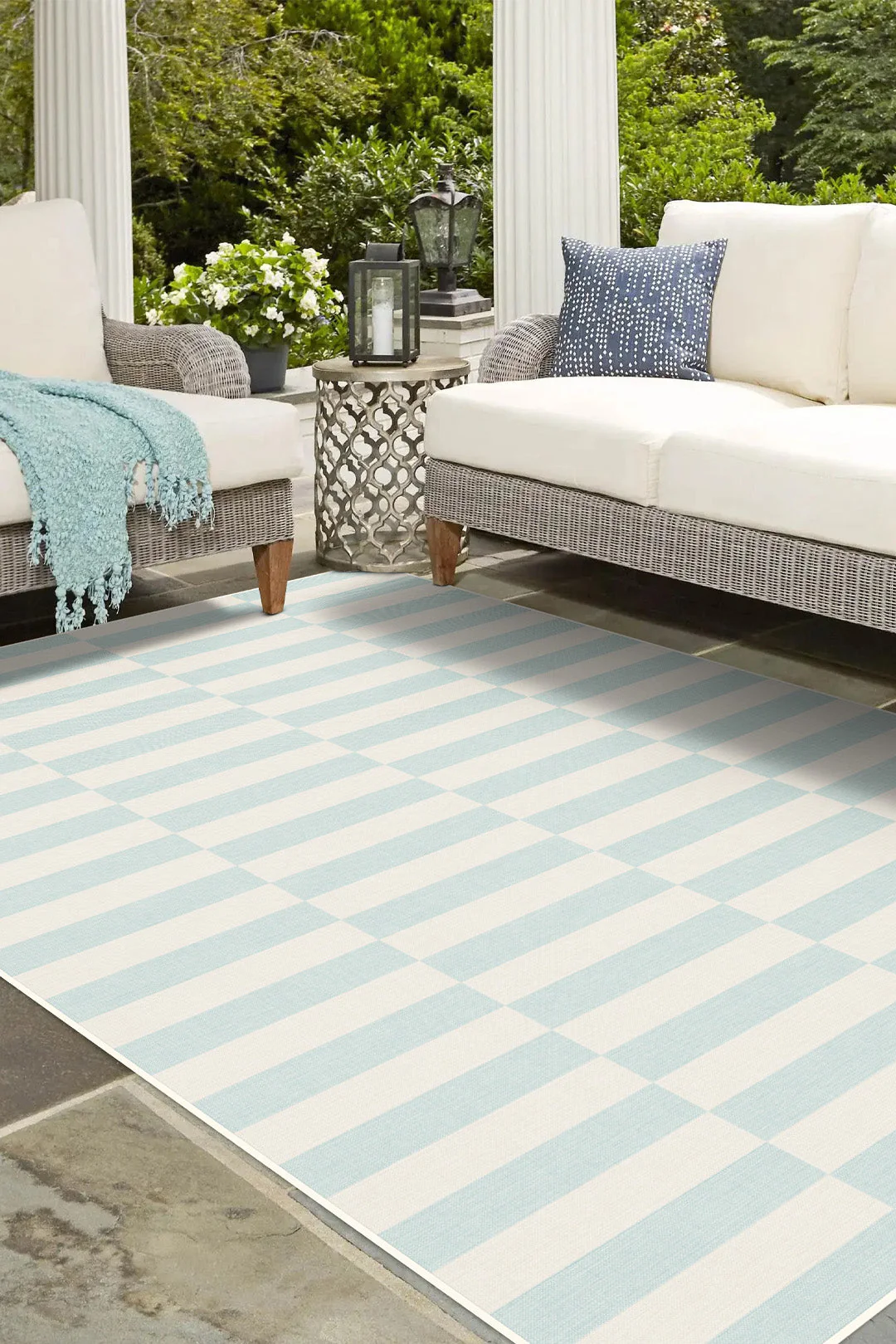Outdoor Isla Hemel Vloerkleed - Image 17