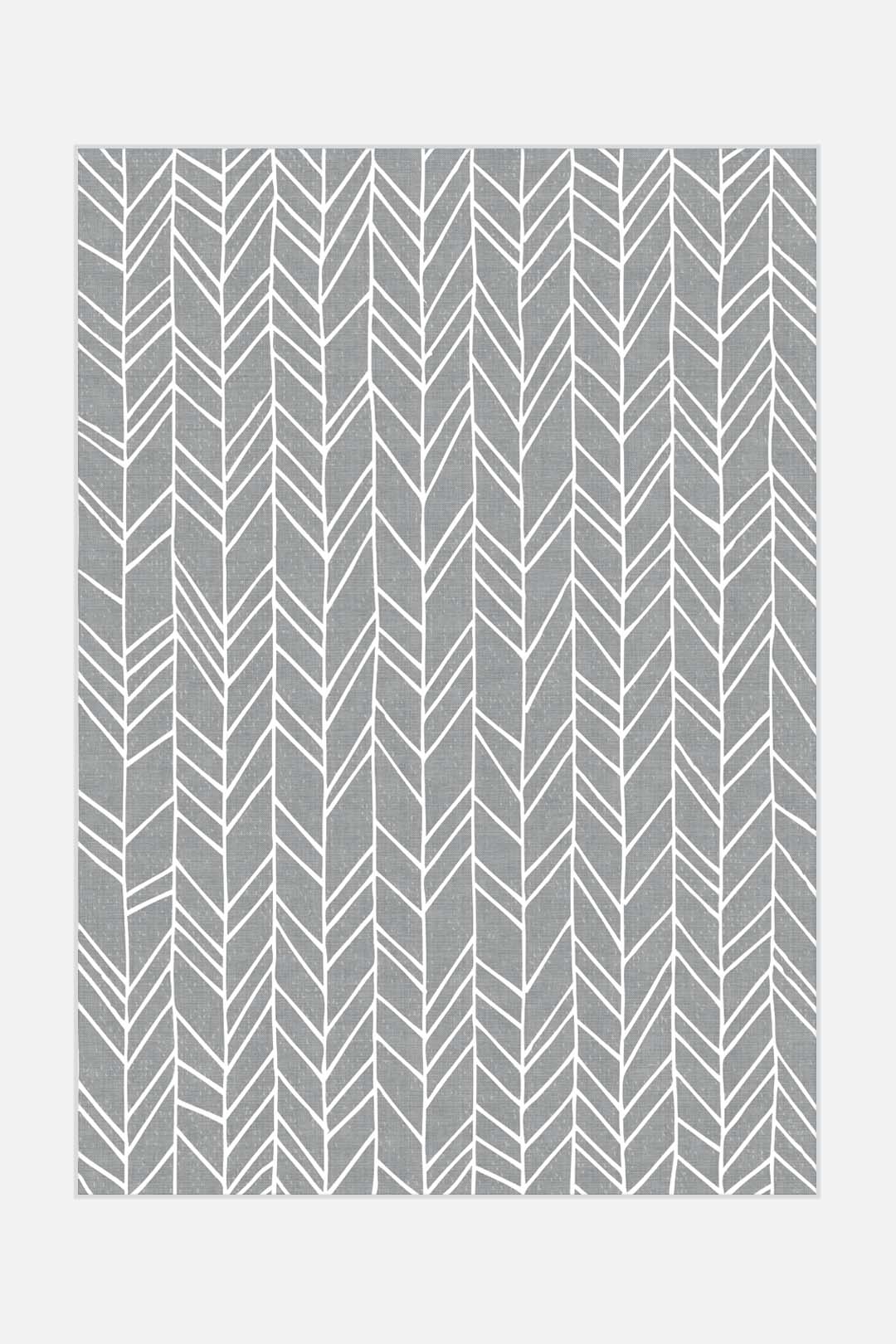 Outdoor Kira Grafiet Vloerkleed