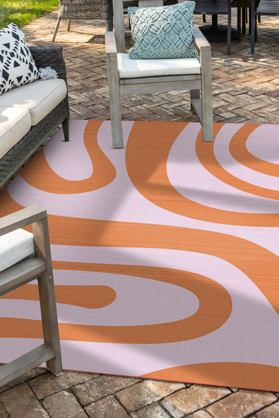 Outdoor Oceane Bloem Vloerkleed - Image 17