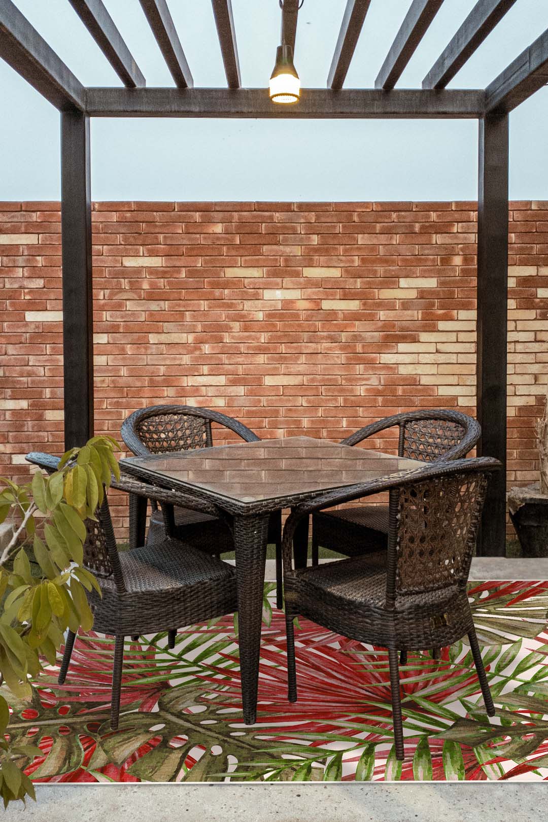Outdoor Palm Groene Specht Vloerkleed - Image 20