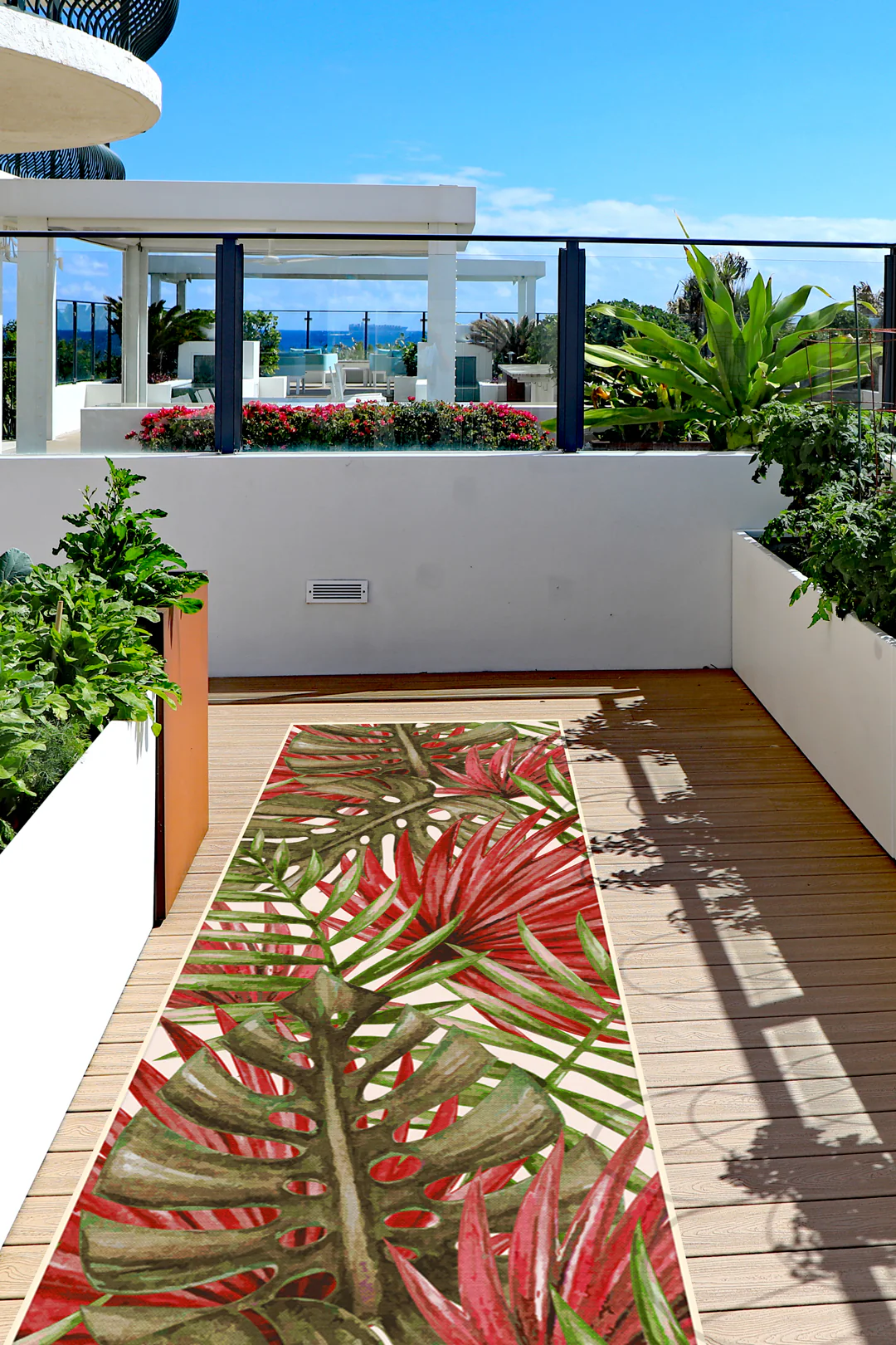 Outdoor Palm Groene Specht Vloerkleed - Image 9