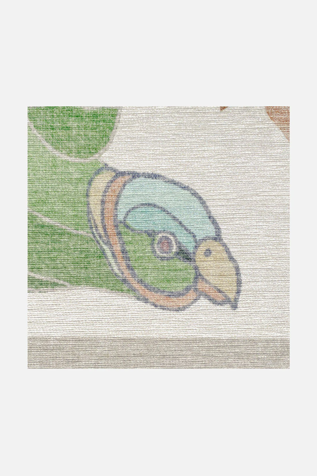 Tropenvogels Naturel Vloerkleed - Image 3