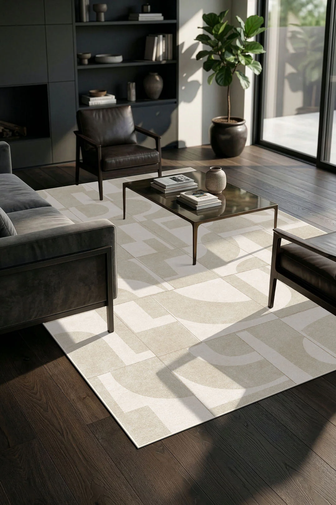 Vika Beige Vloerkleed - Image 17