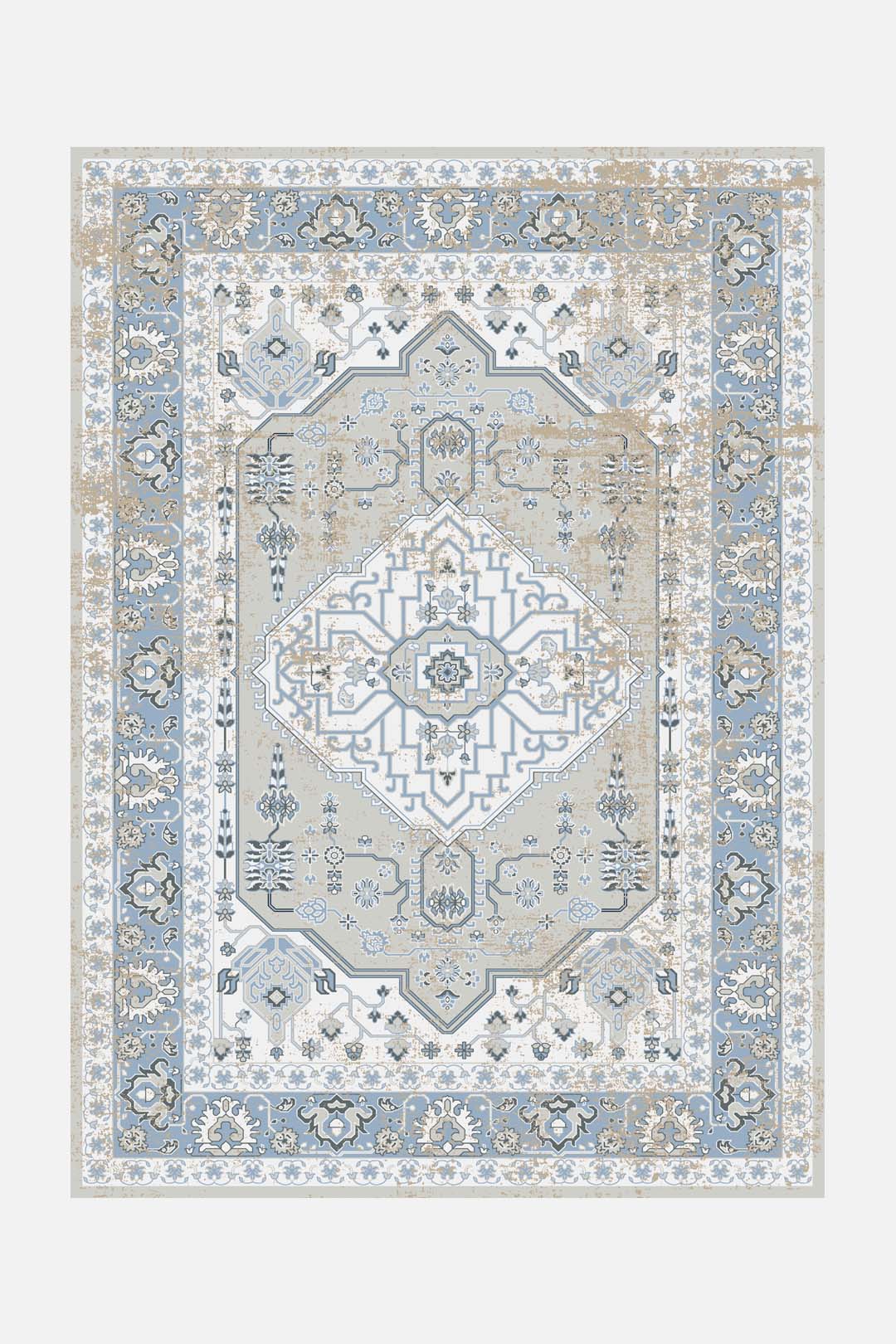 Yalda Duifgrijs Vloerkleed
