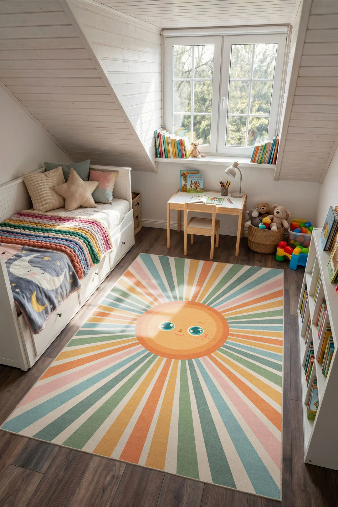 Zon Kleurrijk Vloerkleed - Image 4